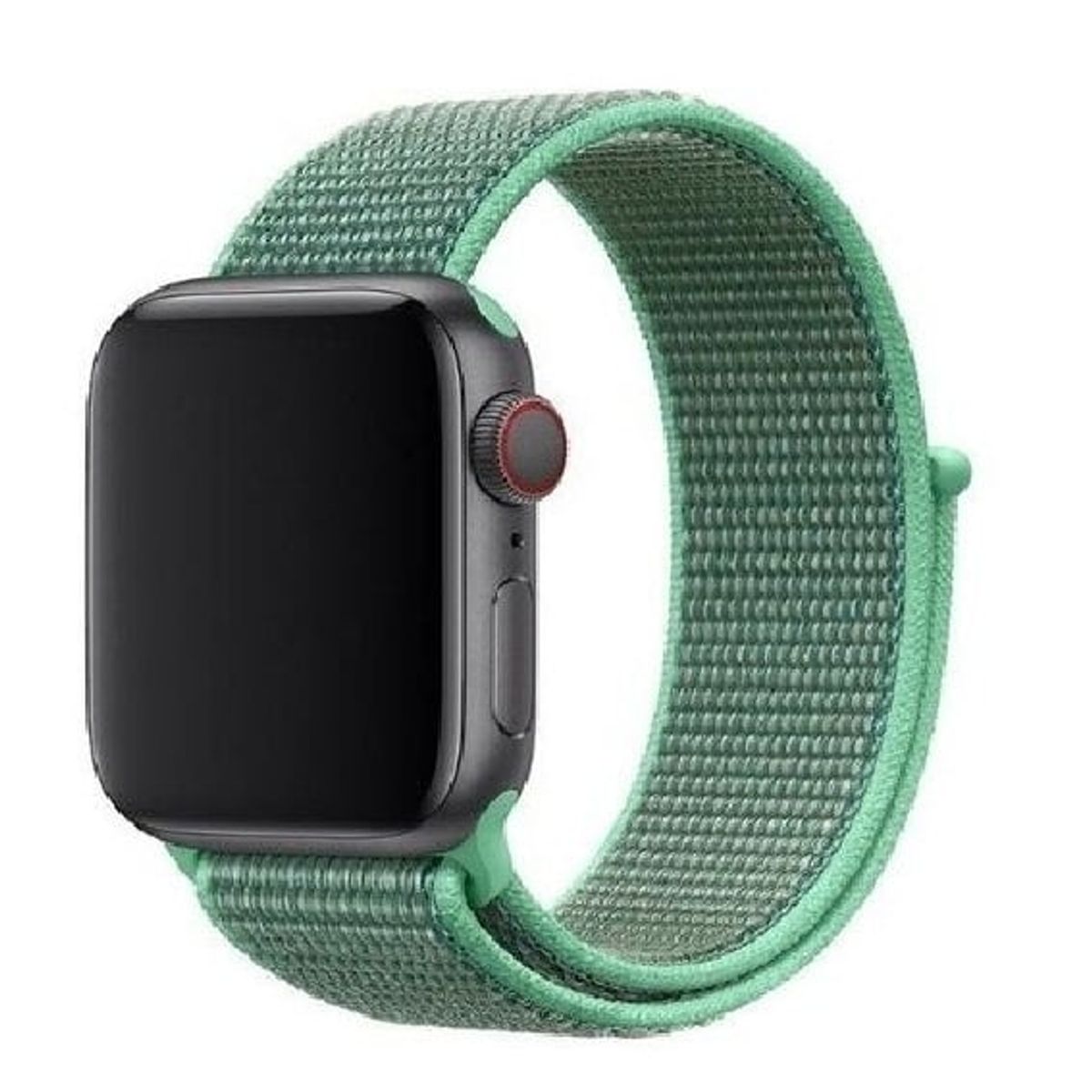 GENERICO - CORREA NYLON PARA SMARTWATCH 22MM VERDE