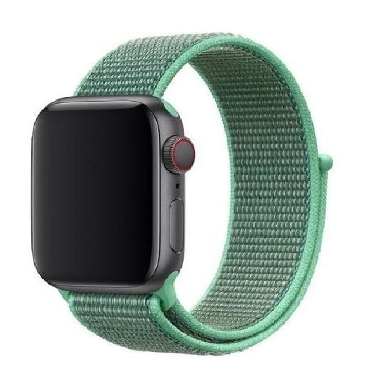 GENERICO - CORREA NYLON PARA SMARTWATCH 22MM VERDE