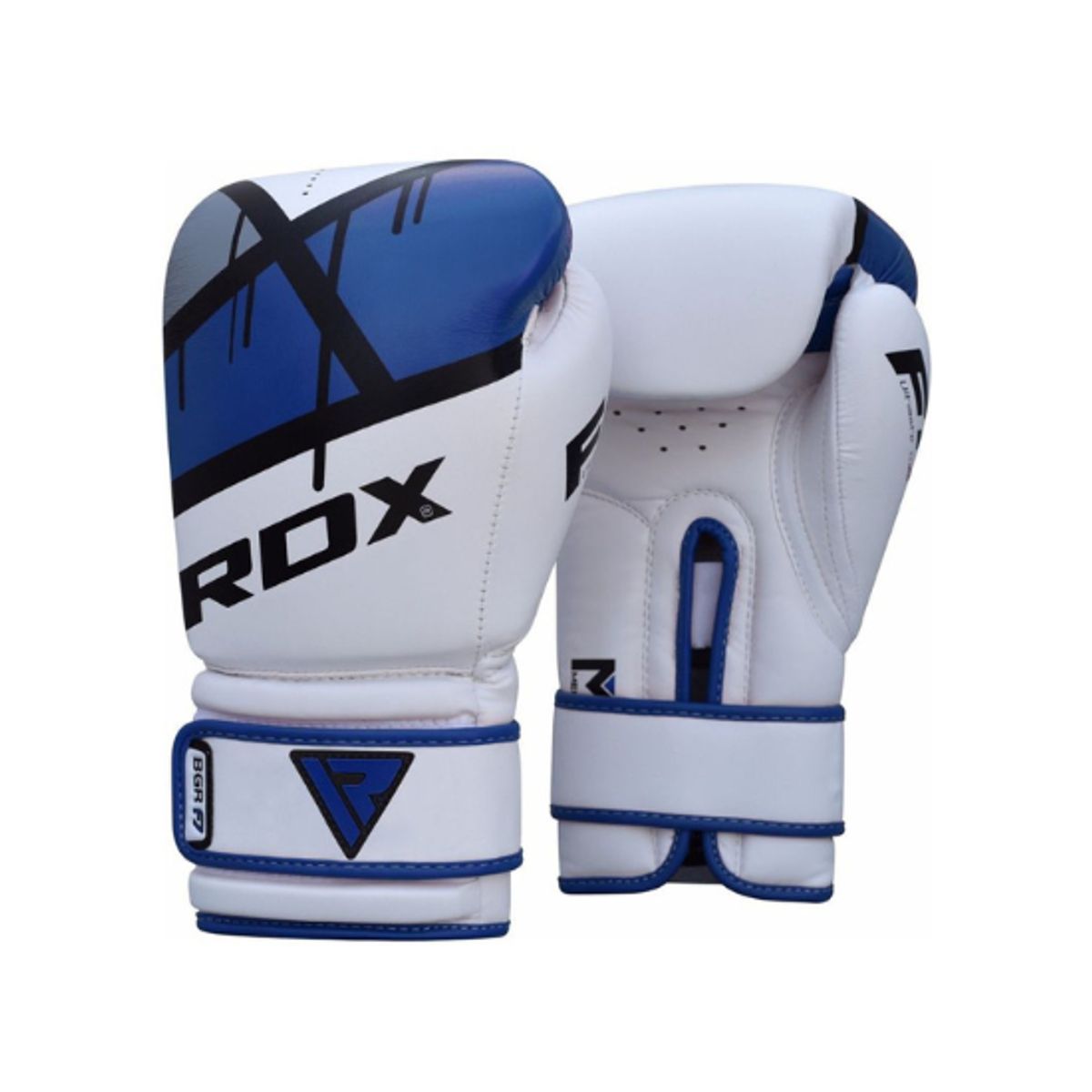 RDX - Guante Box Entrenamiento RDX F7 Blue 12 OZ