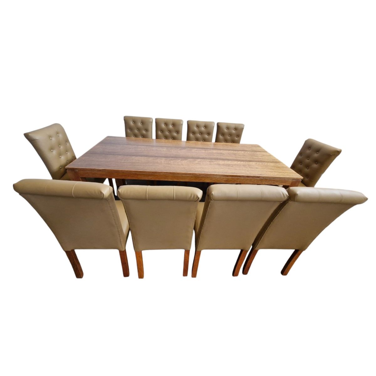 GENERICO - Juego de comedor 10 sillas Teresa Cocoa