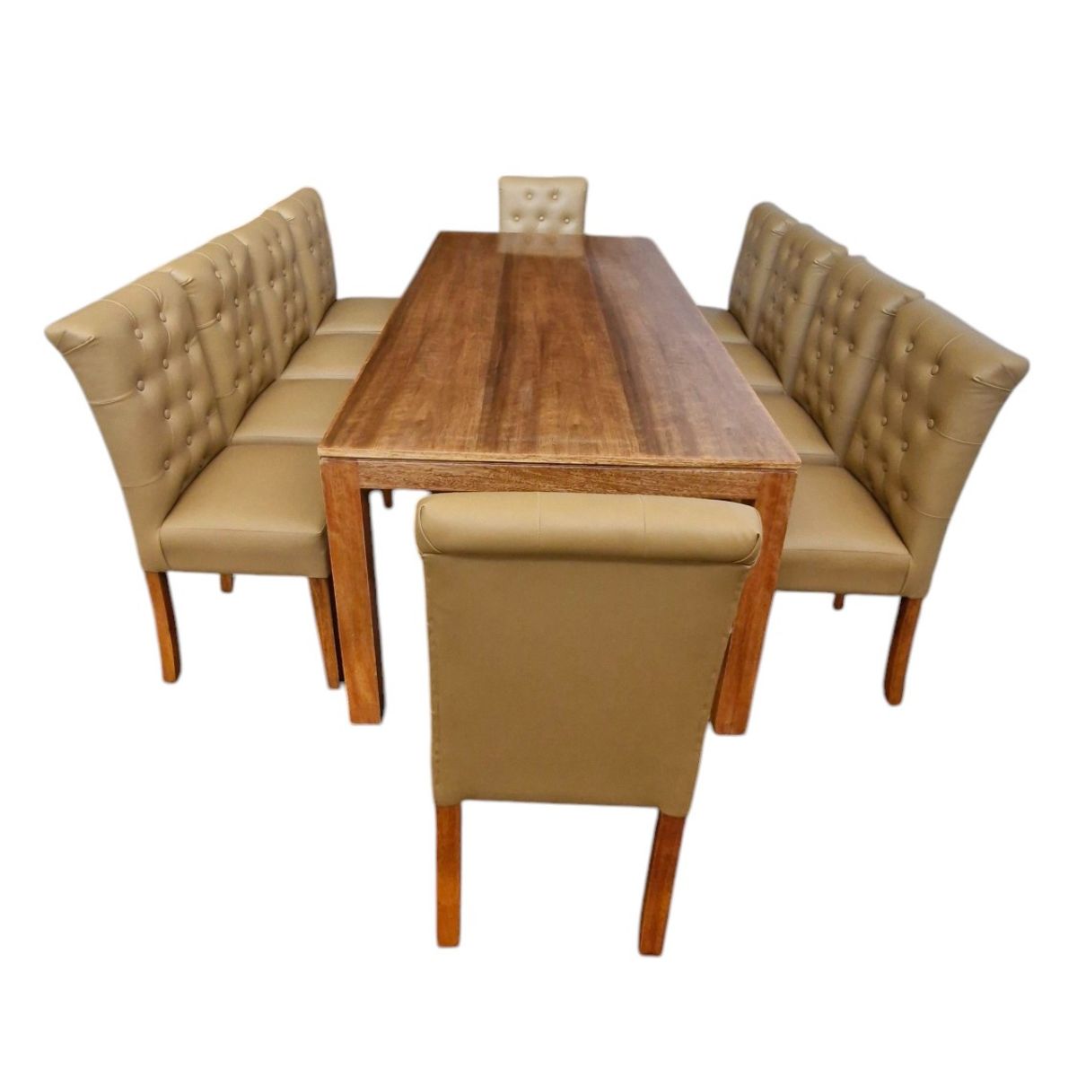 GENERICO - Juego de comedor 10 sillas Teresa Cocoa