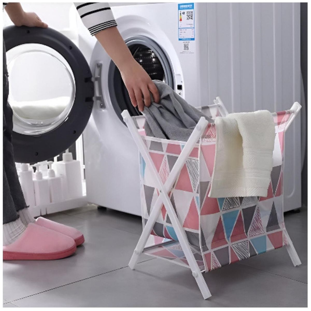 MINARI - Cesta Organizador de Ropa Para Lavandería MT CL10