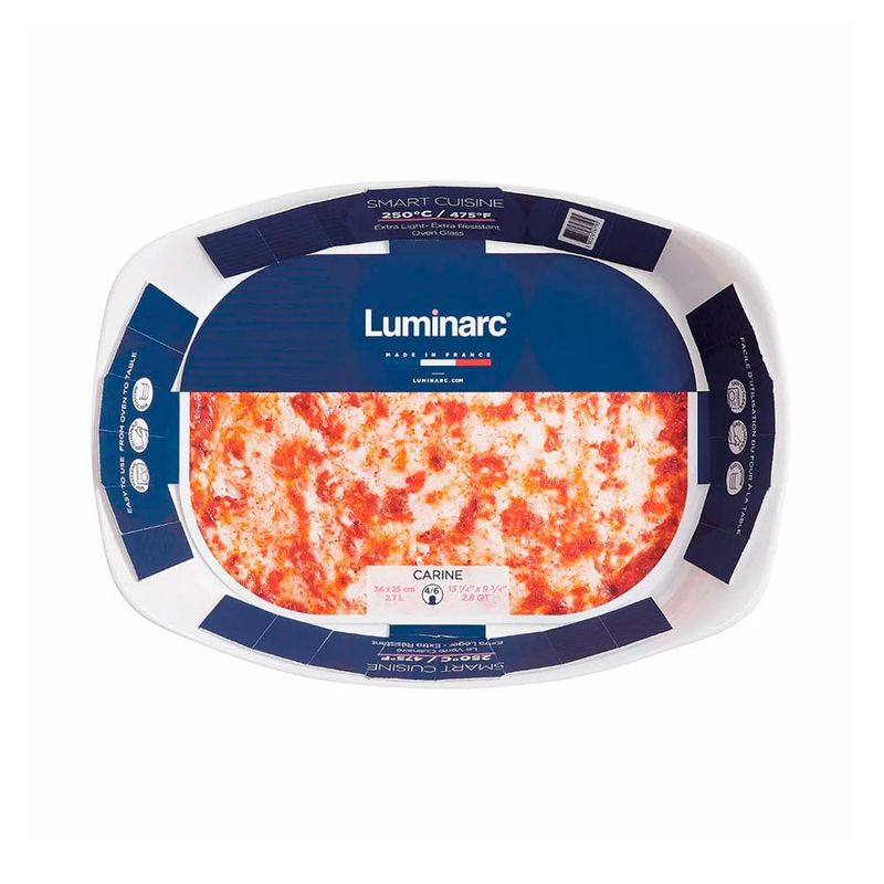 LUMINARC - Fuente Rectangular Luminarc P Horno 35X25Cm Smart 10738