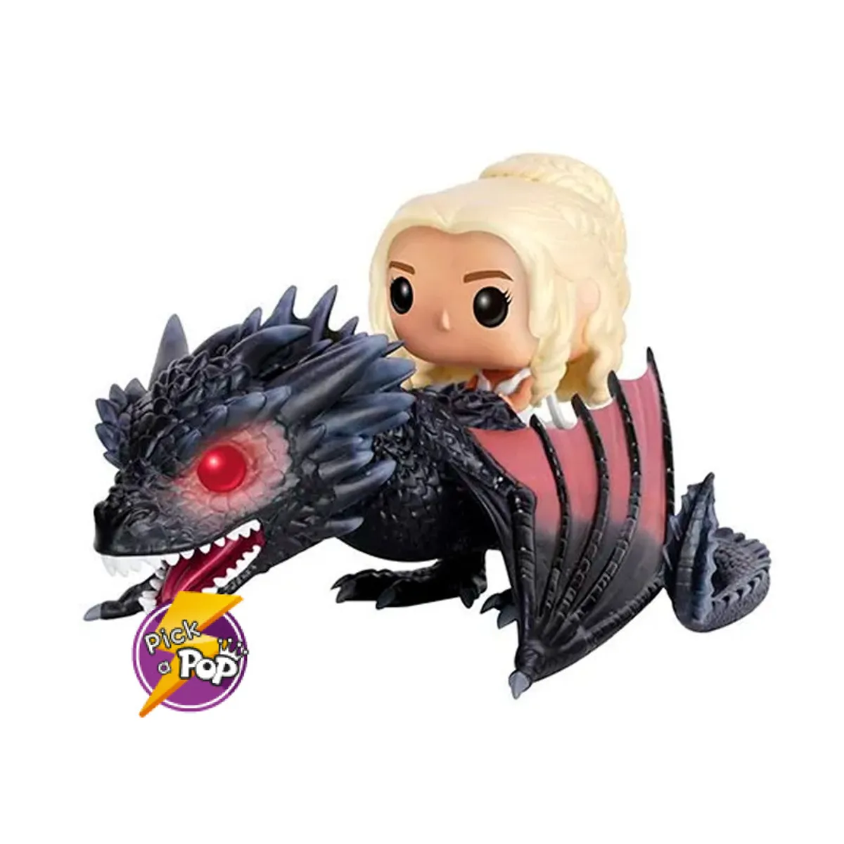 FUNKO - DAENERYS Y DROGON GAME OF THRONES 15 CAJA DAÑADA