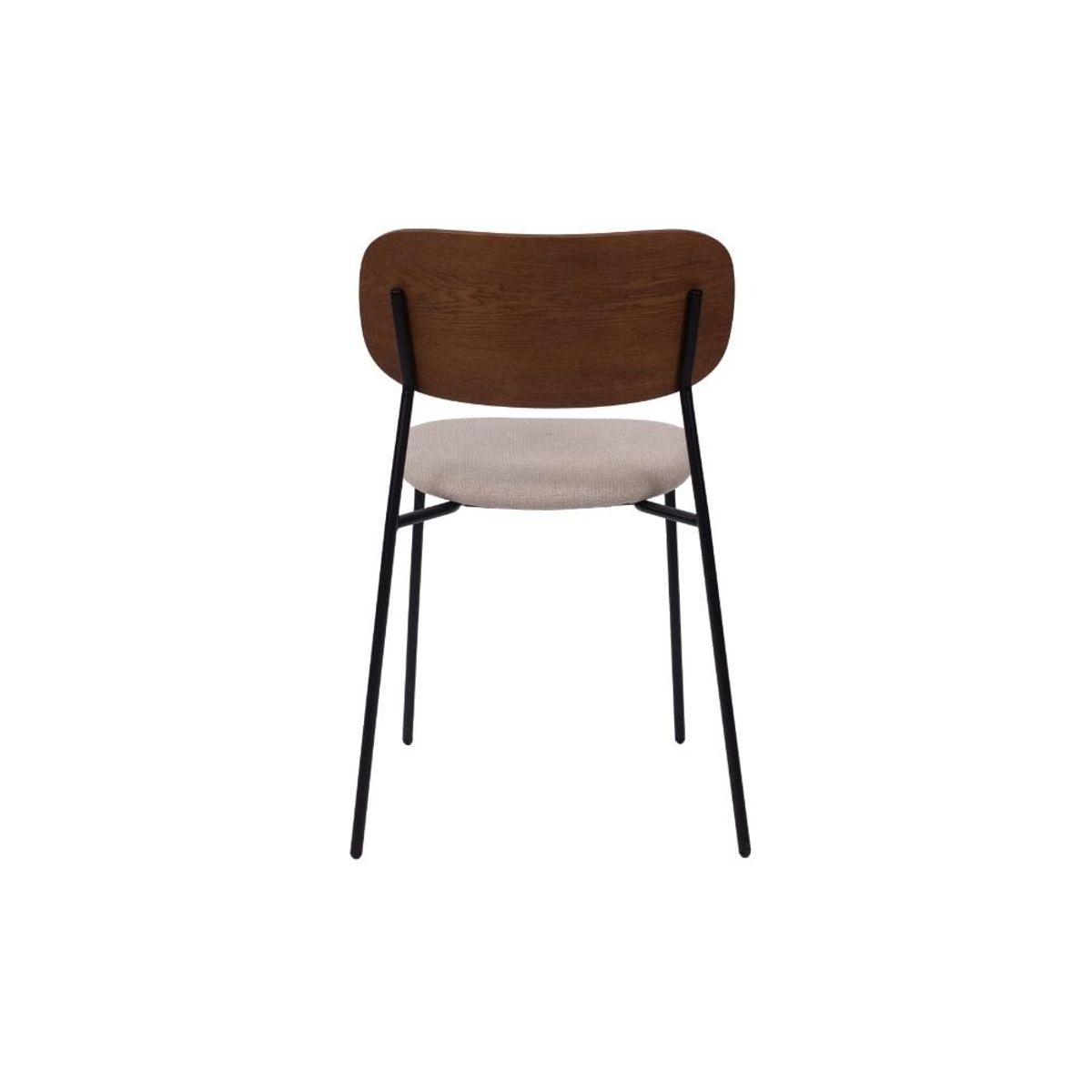 NIHM - Silla de Comedor Ritsu Walnut Cream