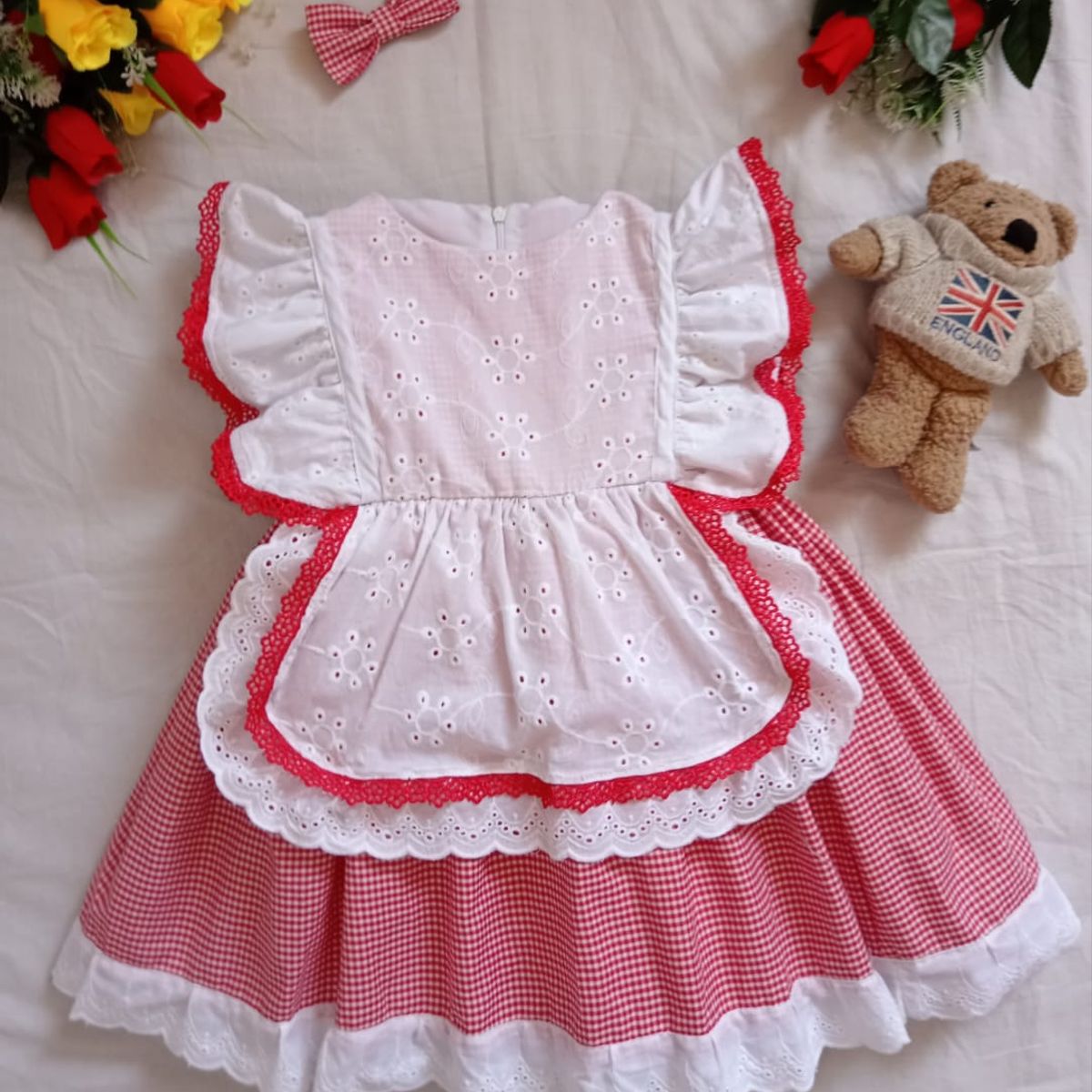 GENERICO - Vestido Vichy para Niña