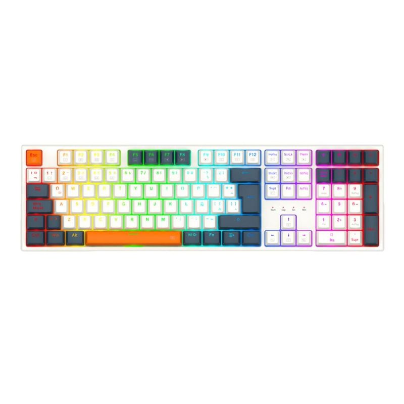 REDRAGON - Redragon - Teclado Trundle K668WBO RGB Switch Red Español