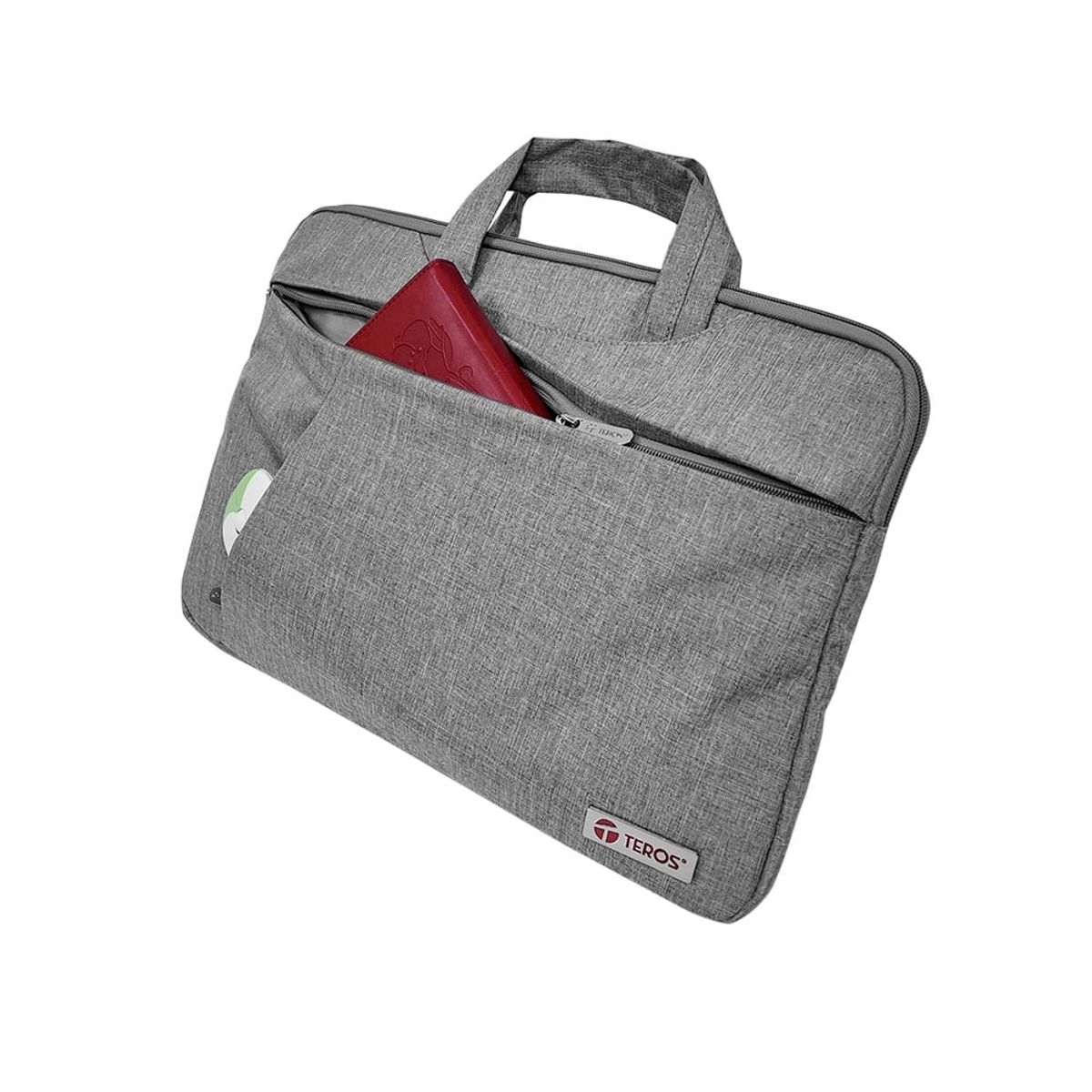 TEROS - Maletín TEROS TE-9019S notebooks hasta 15.6 Pulg poliéster gris