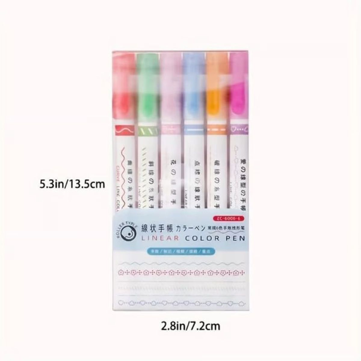 GENERICO - Plumones Tipo Rodillo Decorativos Mágicos