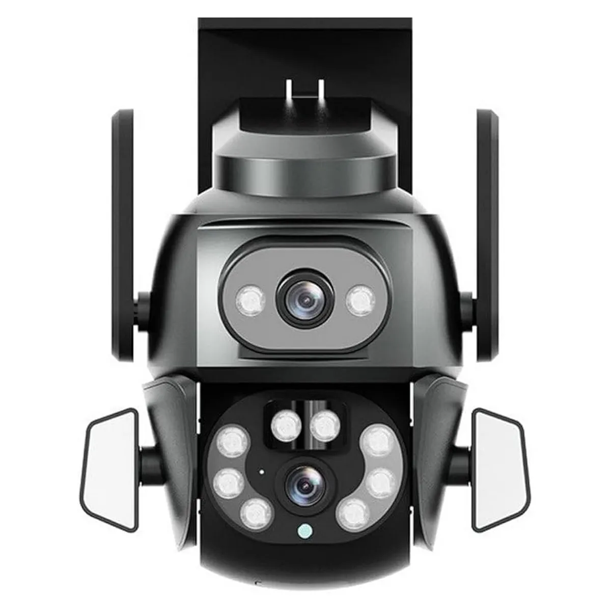 SEISA - Camara De Vigilancia PTZ - Wifi Exteriores - Doble Camara fullHD