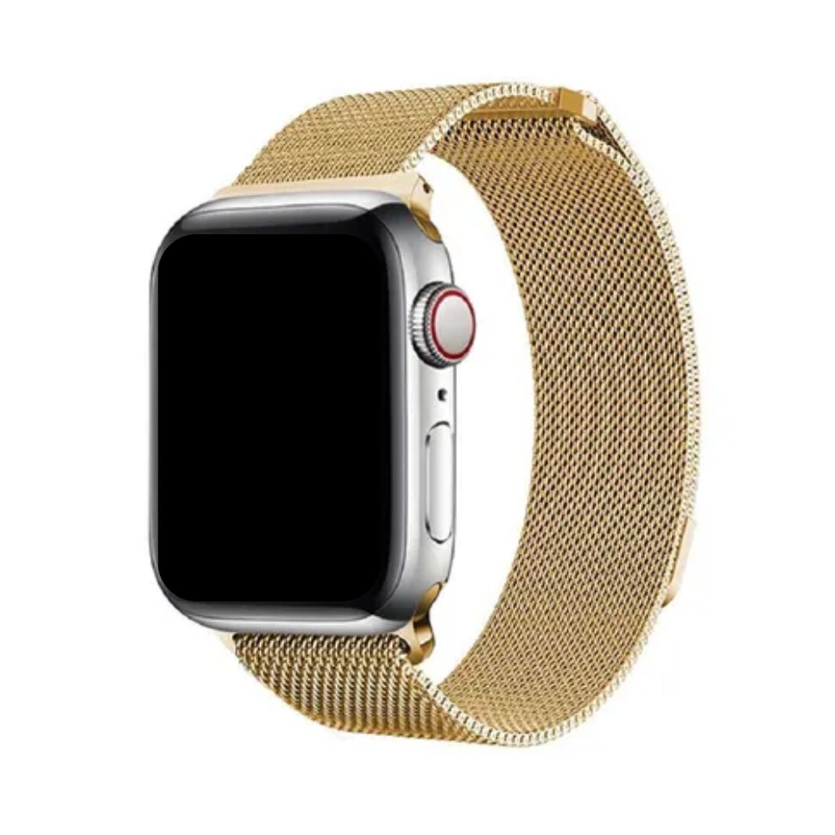 GENERICO - Correa para Apple Watch 42MM 44MM 45MM 49MM Imantada Dorado