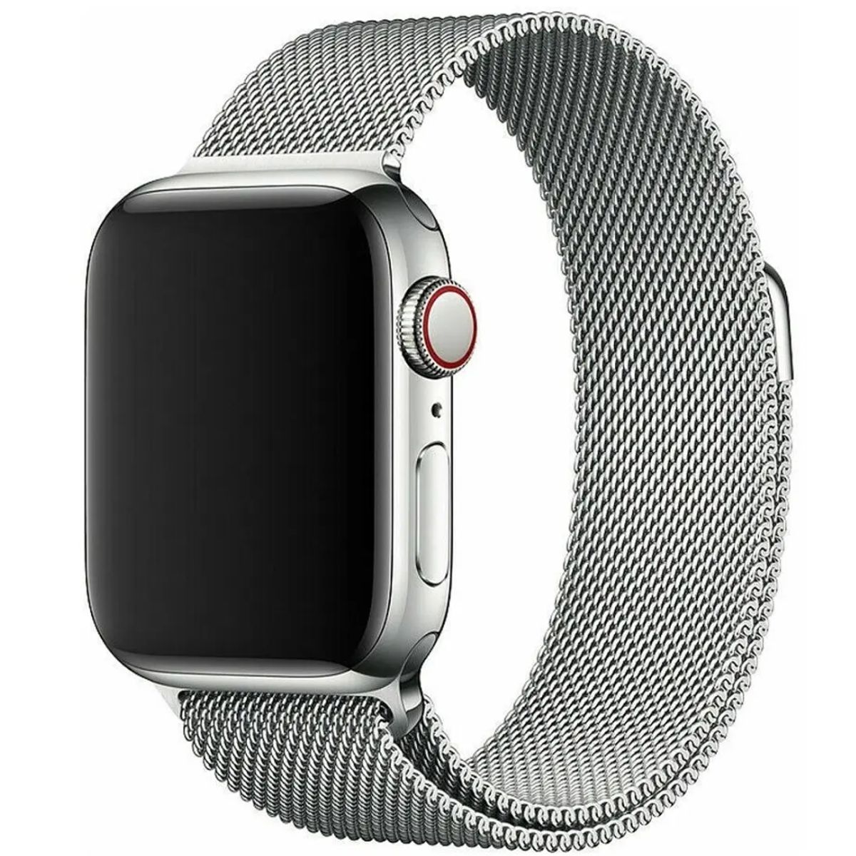 GENERICO - Correa para Apple Watch 42MM 44MM 45MM 49MM Imantada PLATA