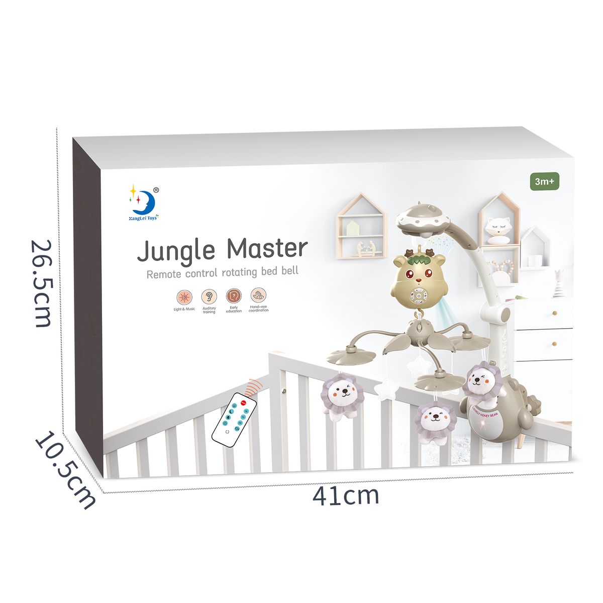 GENERICO - MOVIL  CELESTE CON CONTROL REMOTO