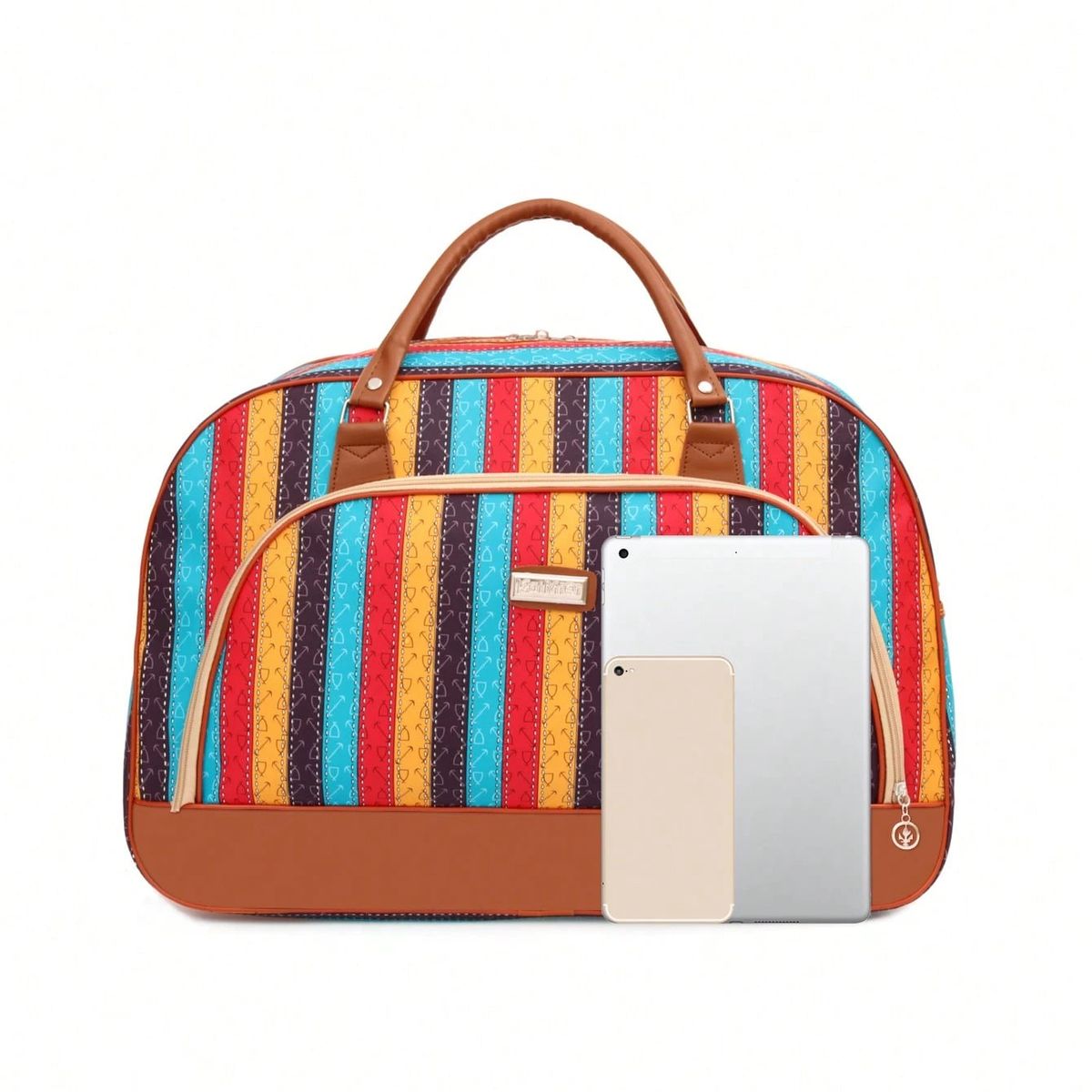 GENERICO - Bolso Casual con diseño para viaje Negro