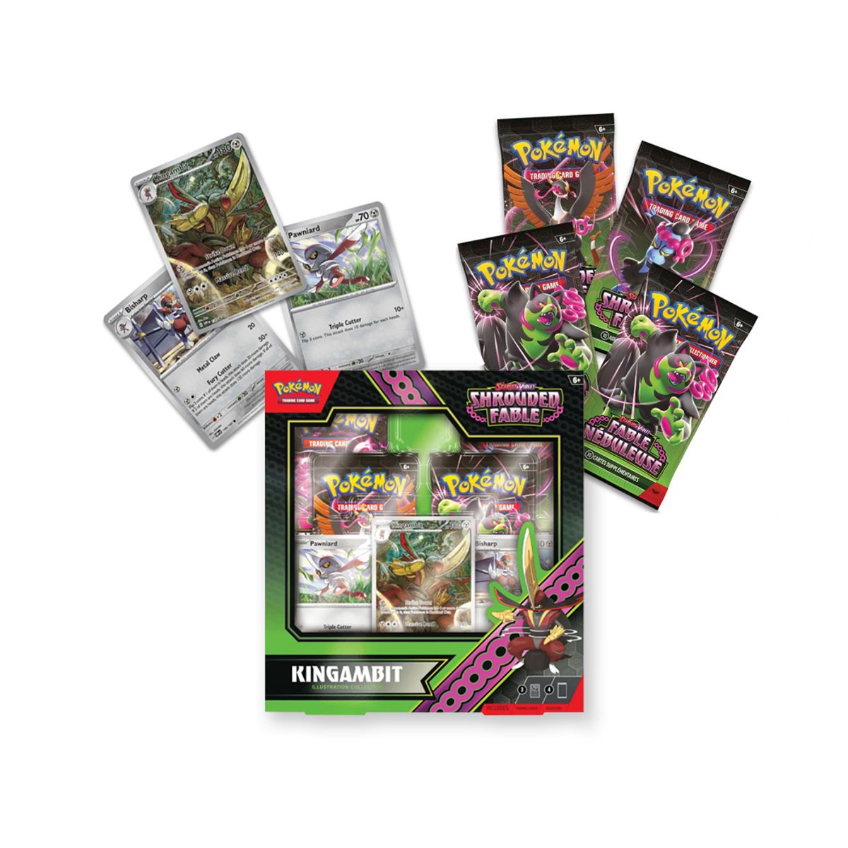 POKEMON - Pokemon TCG Shrouded Fable Kingabit - English