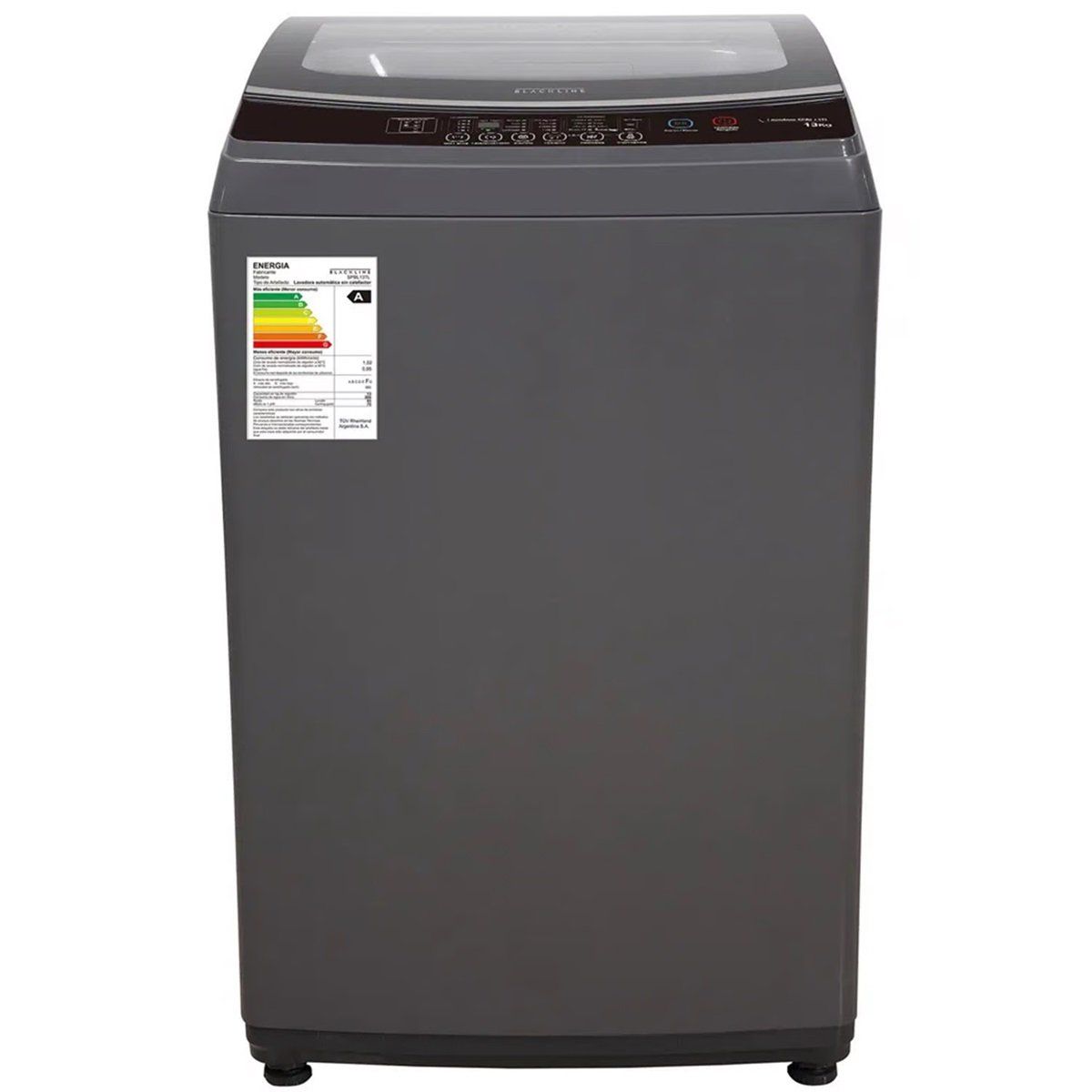 BLACKLINE - LAVADORA BLACKLINE 13 KG CARGA SUPERIOR SPBL13TL- GRIS