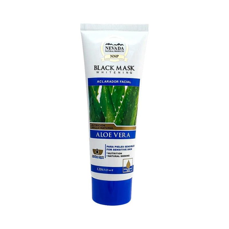 NEVADA NATURAL PRODUCTS - Mascarilla Negra Hidroplástica de Aloe Vera 120gr - Nevada Natural Products