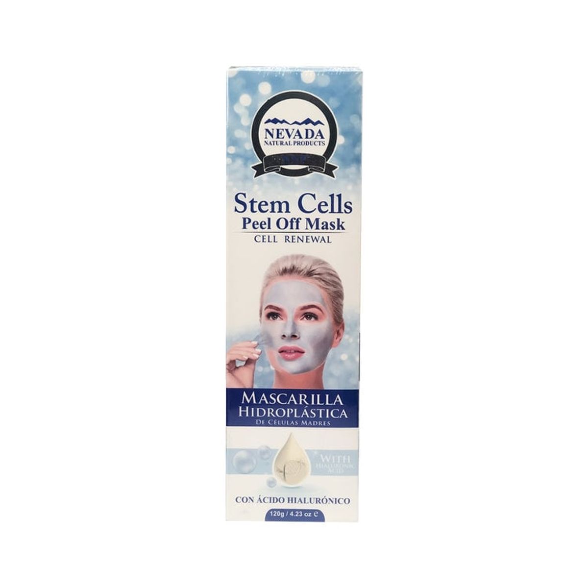 NEVADA NATURAL PRODUCTS - Mascarilla Hidroplastica de Celulas Madres Con Acido Hialuronico 120g - Nevada Natural Products