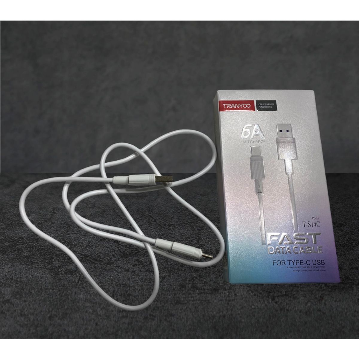 GENERICO - Cable Celular Usb Tipo C 6 Amper Carga Rapida