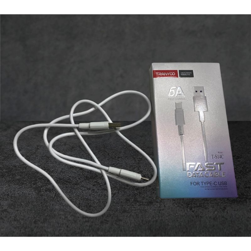 GENERICO - Cable Celular Usb Tipo C 6 Amper Carga Rapida