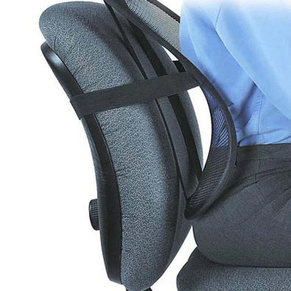 GENERICO - Respaldar para Silla con Soporte Lumbar Ergonómico