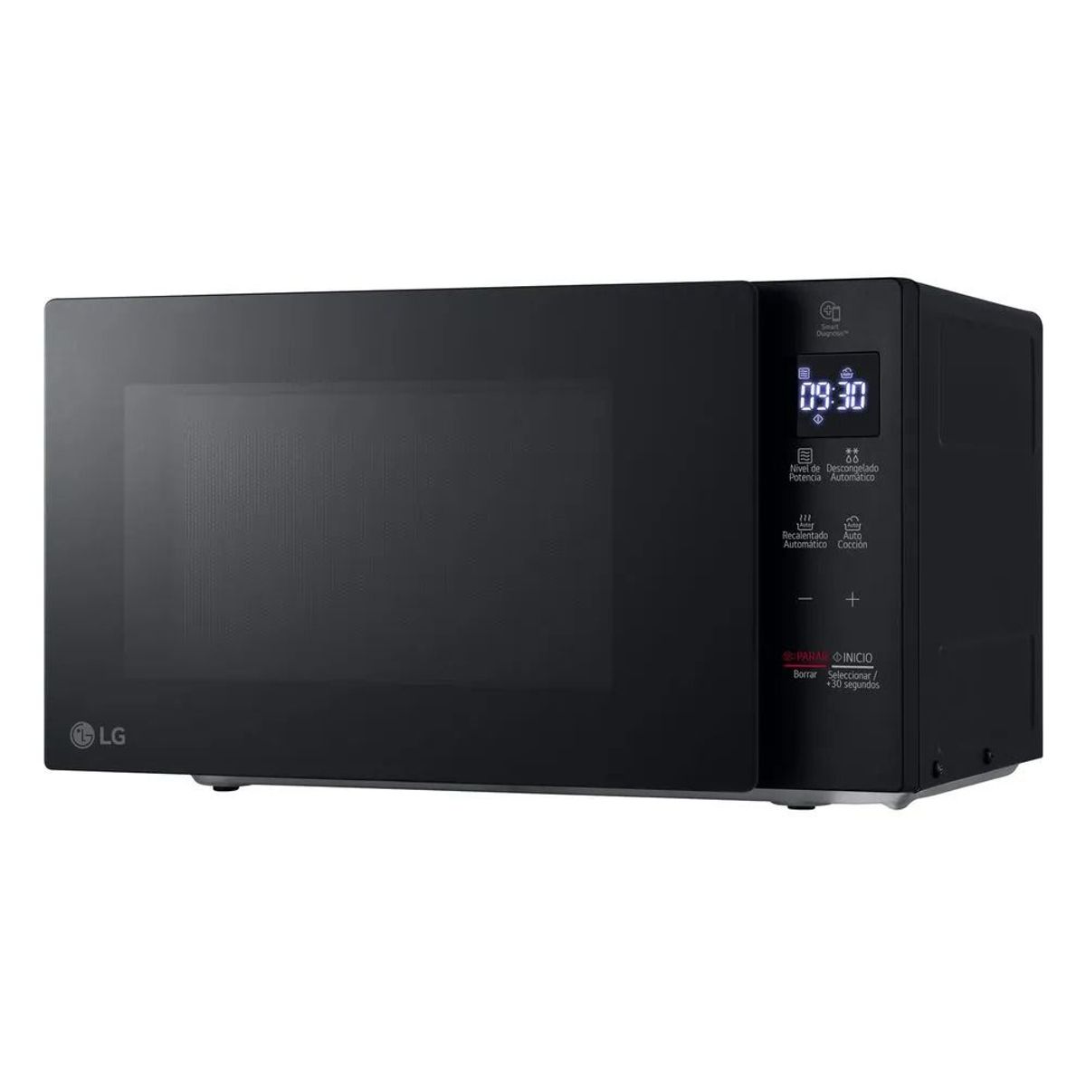 LG - Horno Microondas 20 litros con EasyClean Black LG MS2032GAS