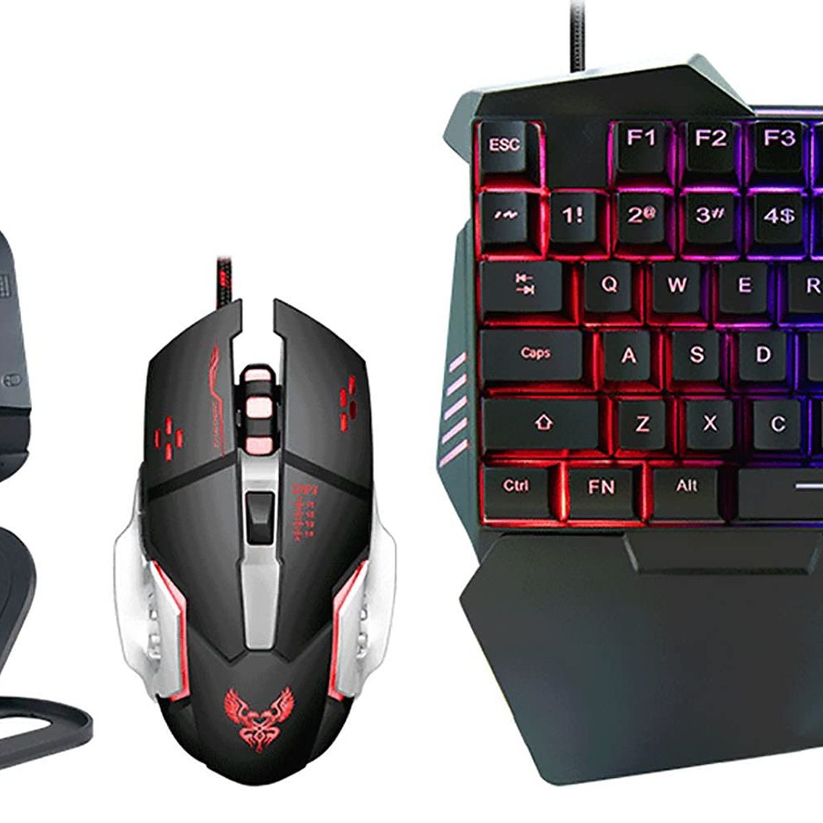 ITELSISTEM - Kit Gamer 4 en 1 bluetooh Para Celulares Mouse Itelsistem