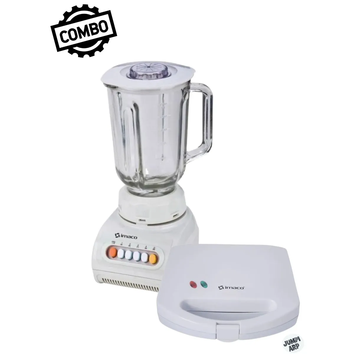 IMACO - Combo Imaco Licuadora Bl888v + Sandwichera Ist101 - Blanco