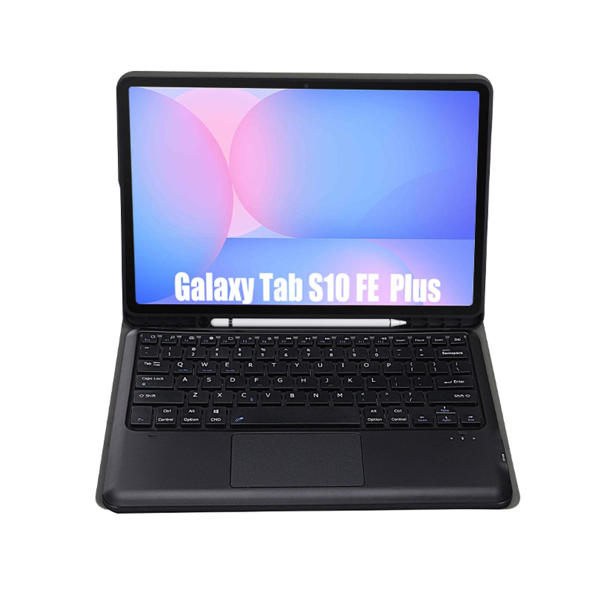 RENVMEXY - Teclado táctil A820B-A Negro para Samsung Tab S10 FE Plus 13pulgadas