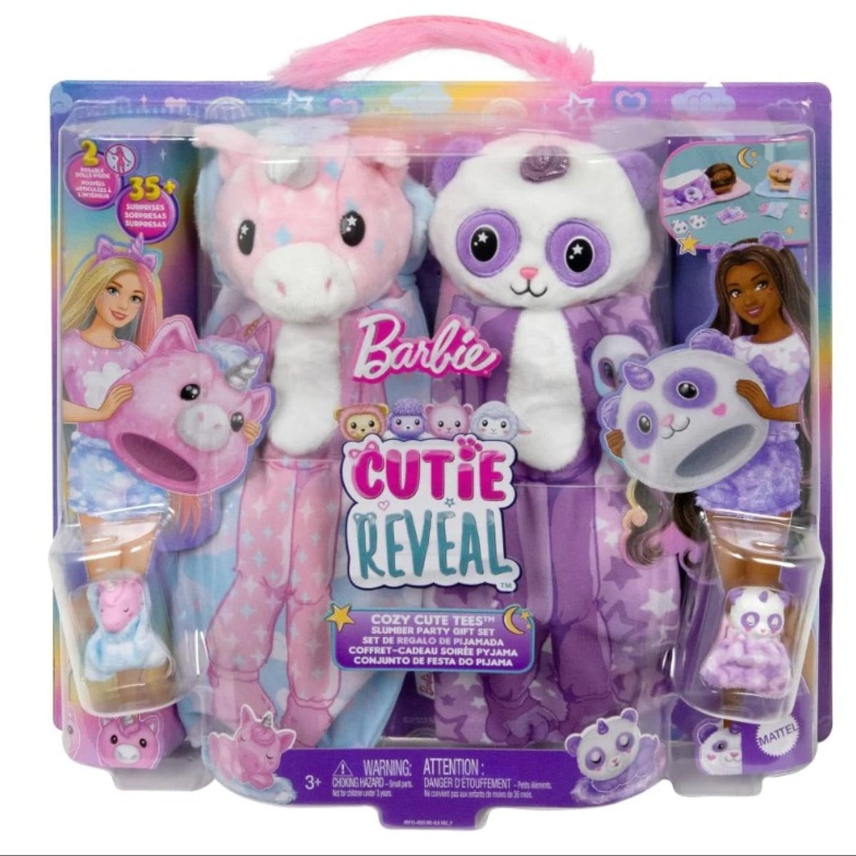 BARBIE - Barbie Cutie Reveal Slumber Party Pijamada
