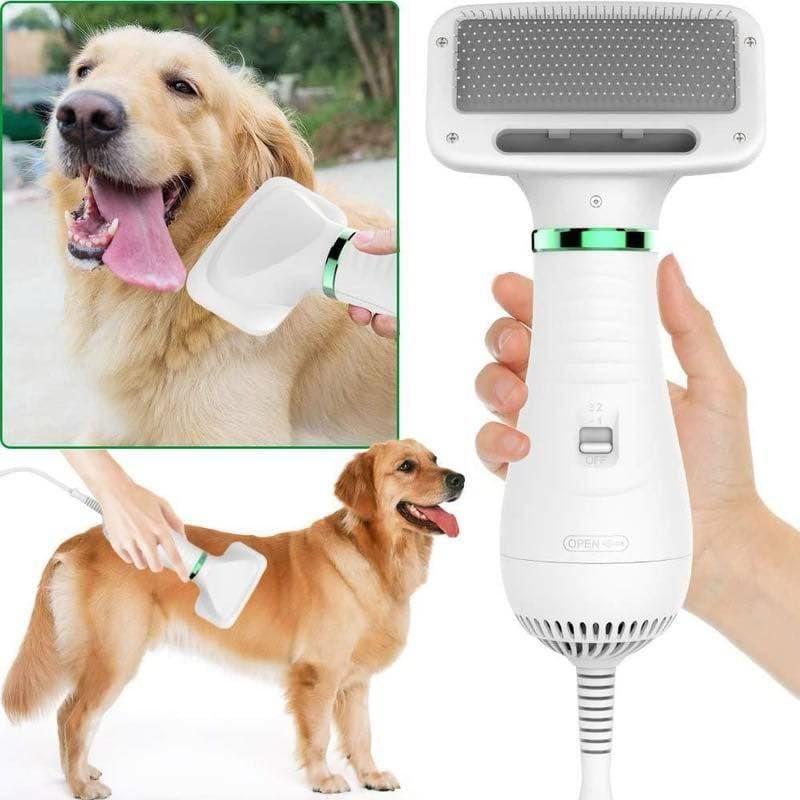 GENERICO - Peine Cepillo Para Mascotas Eléctrico