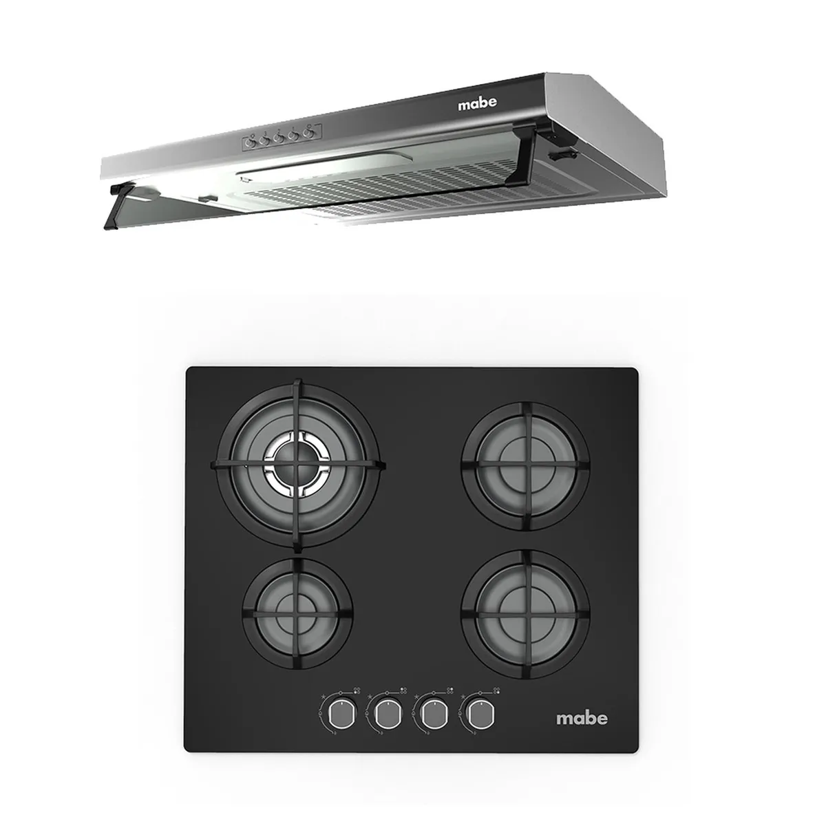 MABE - Combo Campana extractora +Encimera a Gas 60cm Mabe