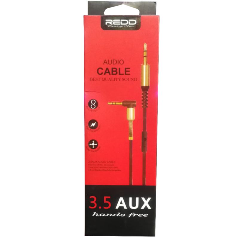 GENERICO - CABLE DE AUDIO 3.5 AUX CON HANSFREE
