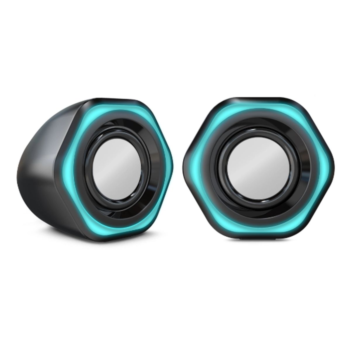 MICRONICS - Parlante LIRICO MIC S301 2.0 LED 2  MICRONICS