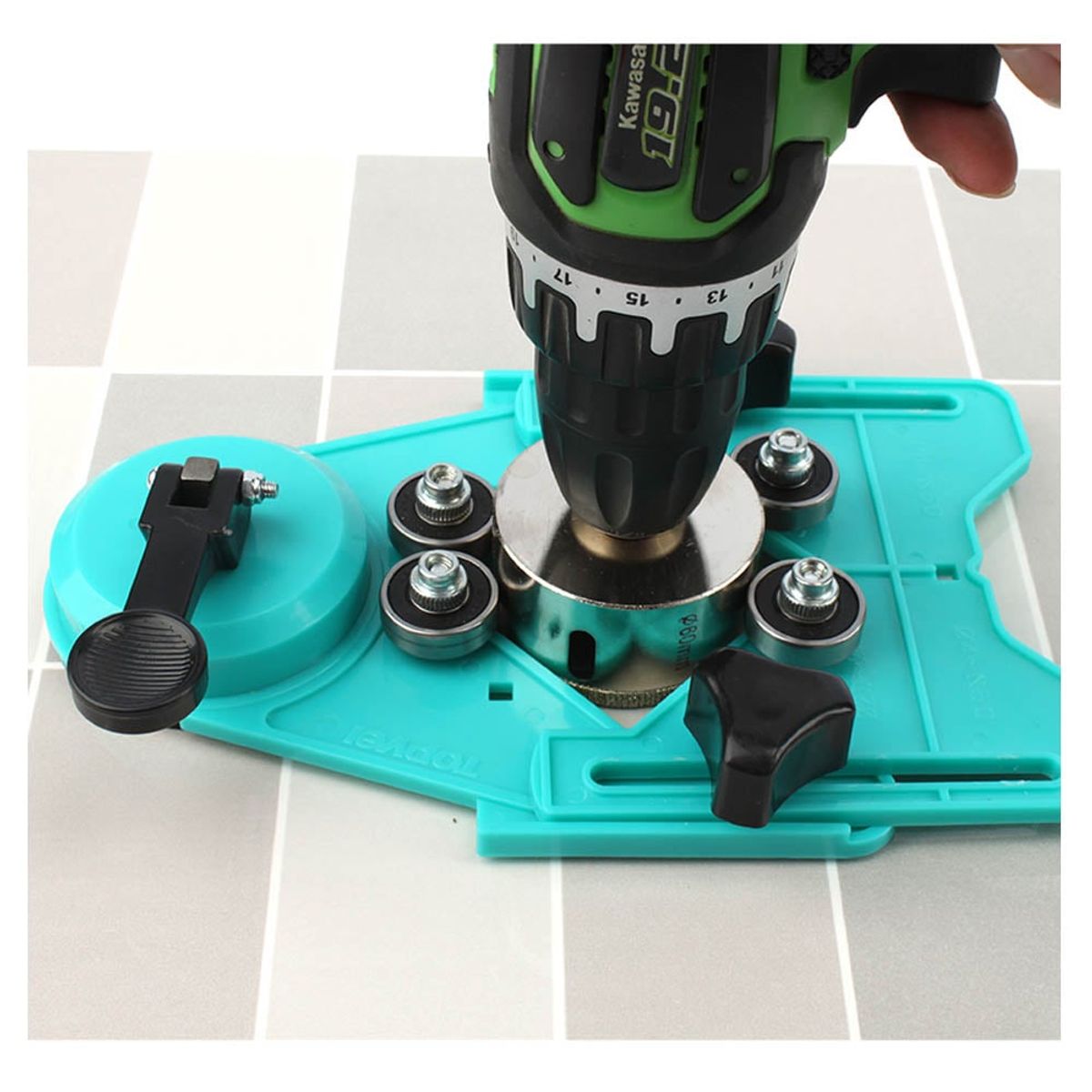 GENERICO - GUIA DE PERFORACION para brocas diamantadas mayólicas vidrio mármol