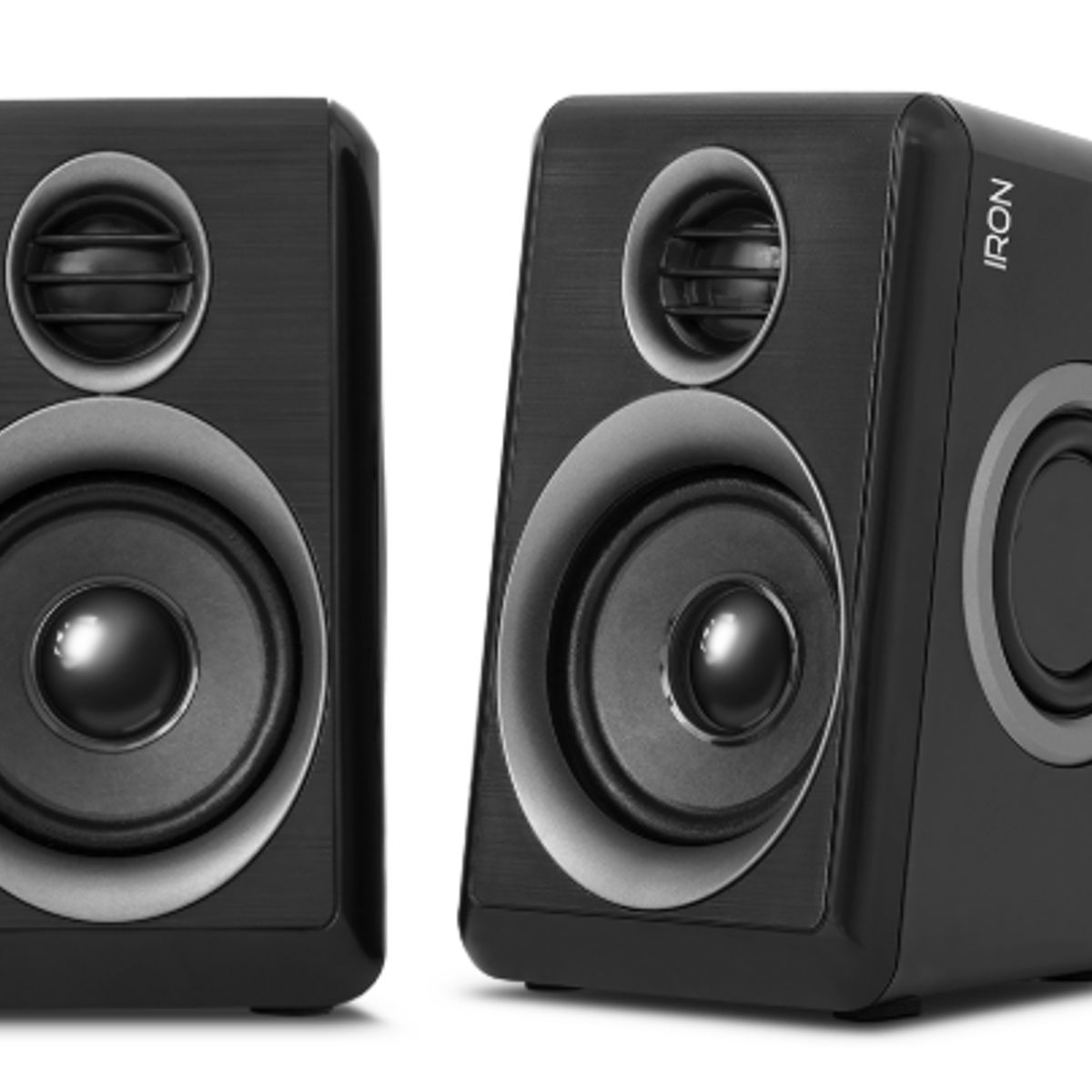 MICRONICS - Parlante IRON BLACK MIC S314B 2.0 USB 2.75  RMS:10W MICRONICS