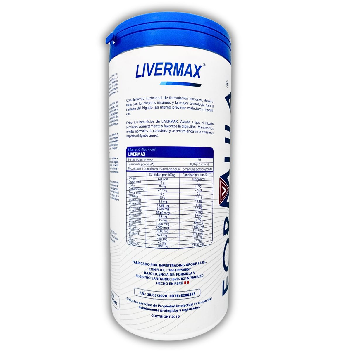 GENERICO - SILIMARINA CARDO MARIANO SUPLEMENTO HÍGADO GRASO 1.1 KILO FORMULA V