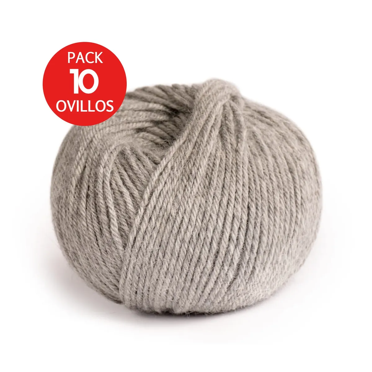 MICHELL - Lana 100% Baby Alpaca Indiecita DK  Pack x10 Ovillos  Beige 282