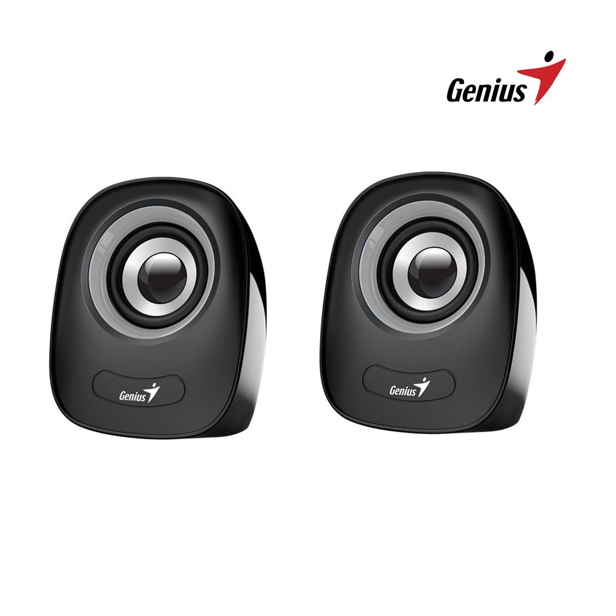 GENIUS - Parlante Genius Stereo 2.0 Q 160 Usb Multimedia Pc Grey