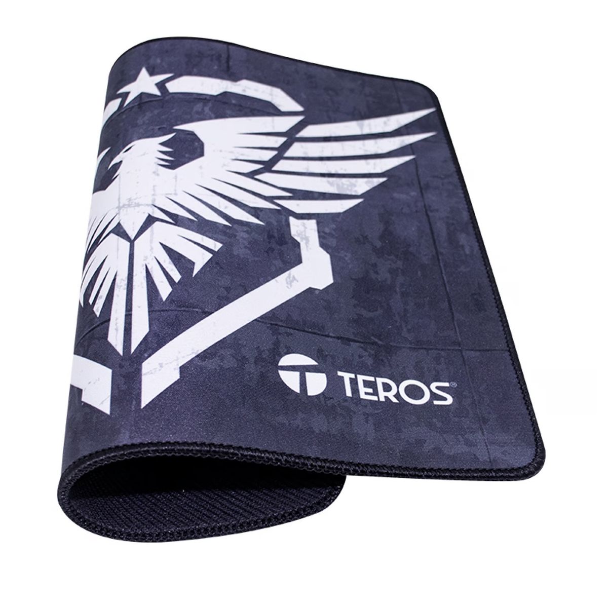 TEROS - Mouse Pad Tela Negro diseño Teros 3014S caja Gamer Pc Itelsistem