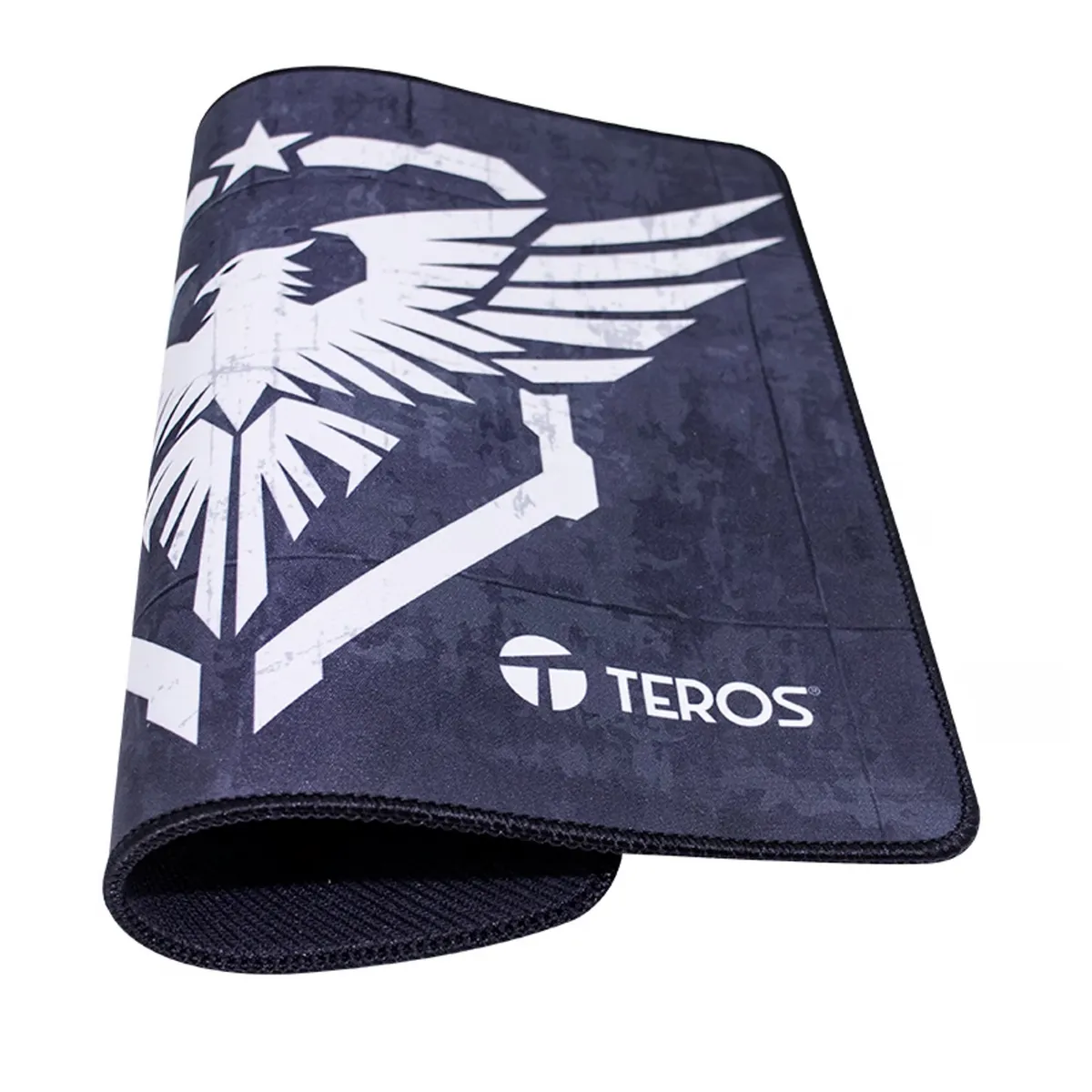 TEROS - Mouse Pad Tela Negro diseño Teros 3014S caja Gamer Pc Itelsistem