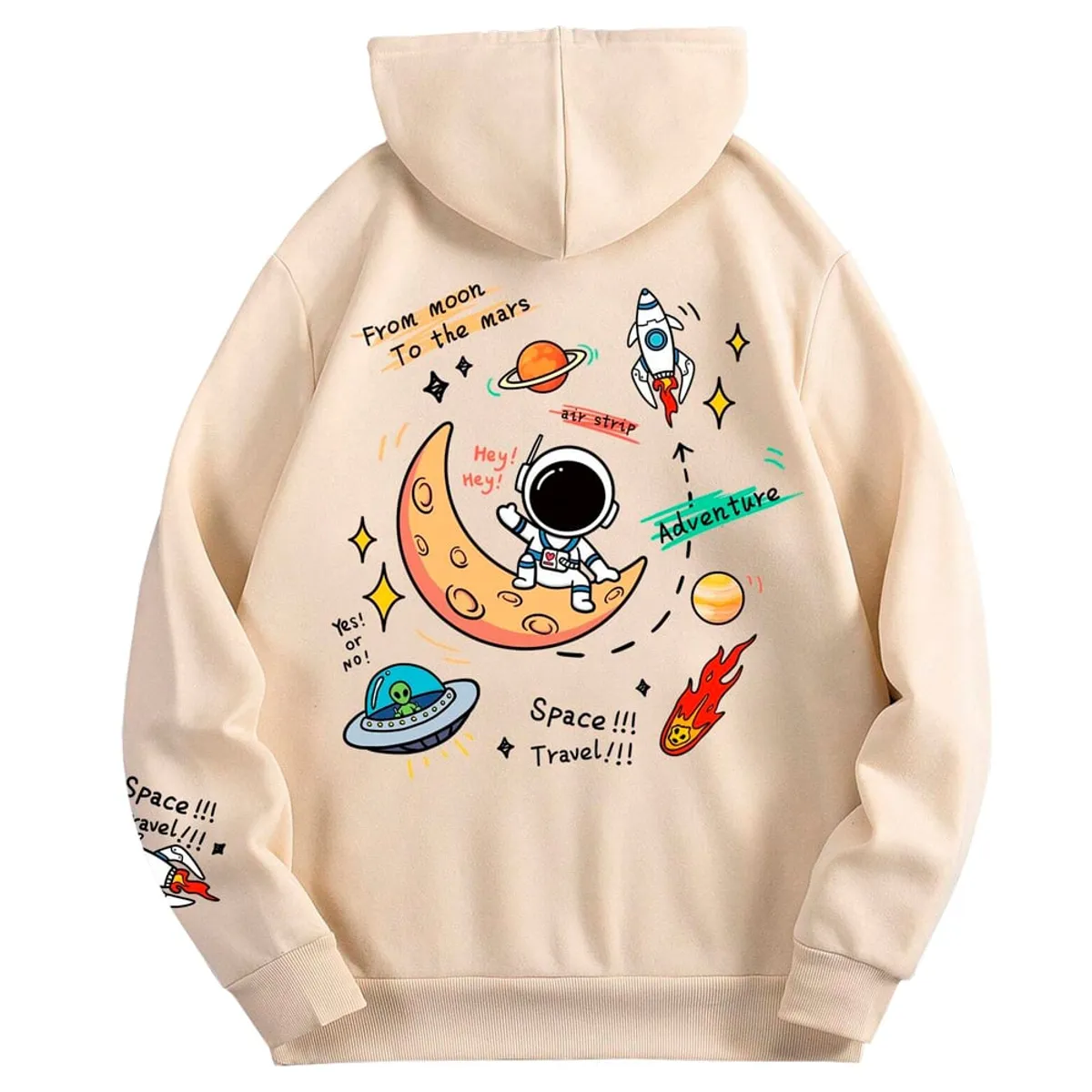 YANSUS - Polera Hombre Yansus Astronauta Luna