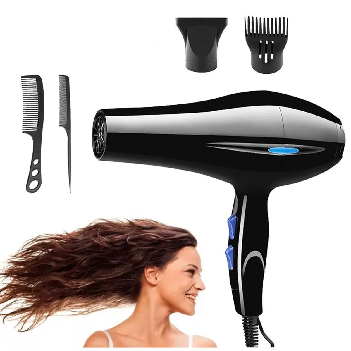 GENERICO - Secador para cabello 5000 watts + Accesorios