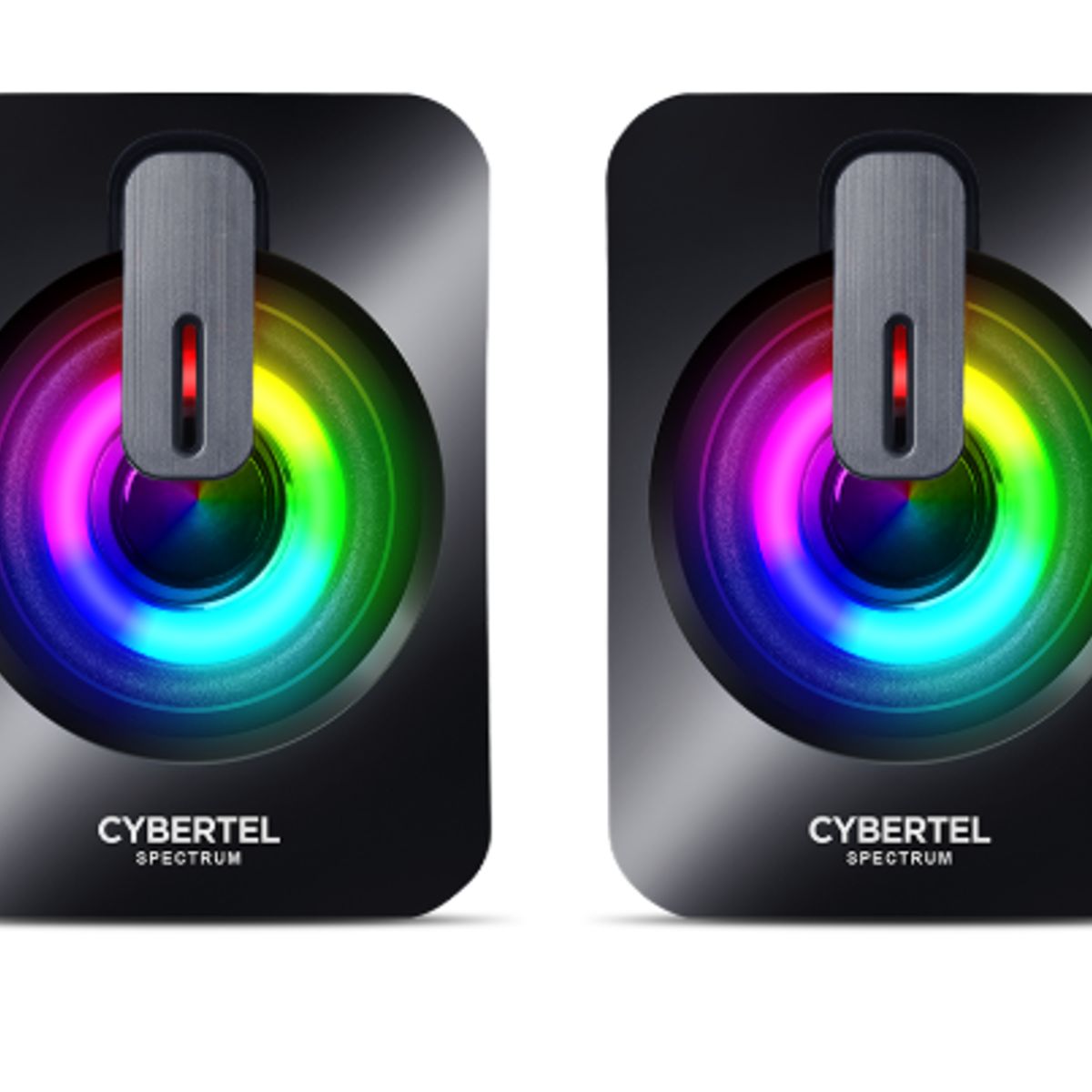 CYBERTEL - Parlante SPECTRUM CBX S303 2.0 RGB 2  CYBERTEL