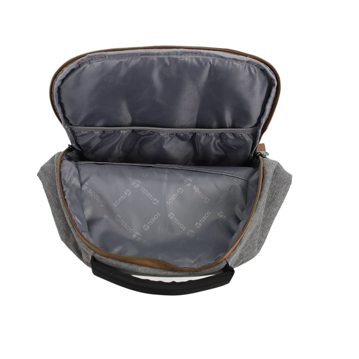 TEROS - Mochila TEROS CITY GREY TE-ACS9023GR notebooks de hasta 15.6 Pulg
