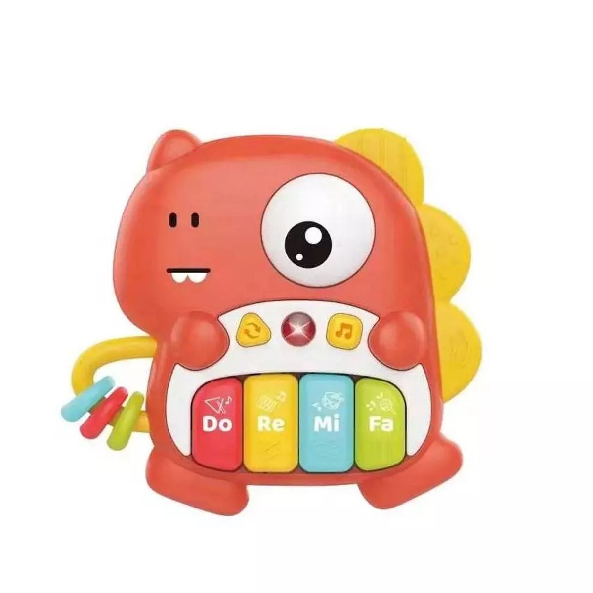 HUANGER - Piano musical Dino Red