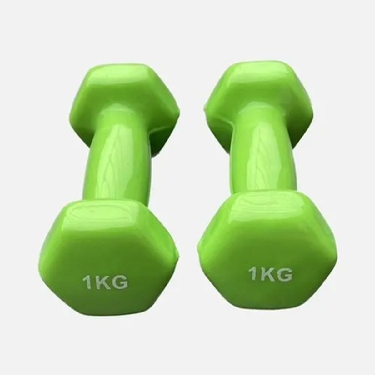 GENERICO - Mancuernas De Vinilo 1kg Pesas Importadas Forradas