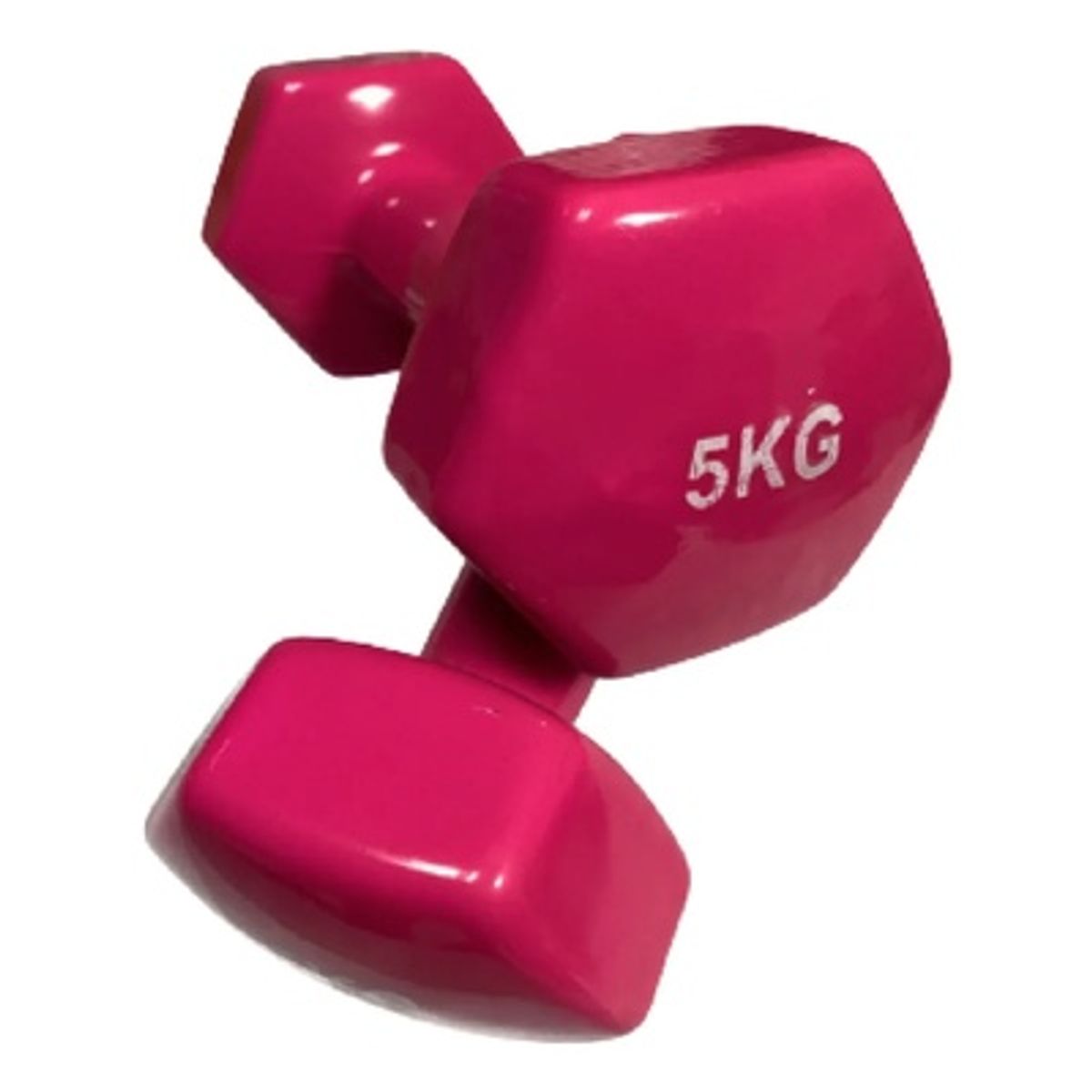 GENERICO - Par Pesas Mancuernas De Neoprene 5 Kilos - Fucsia