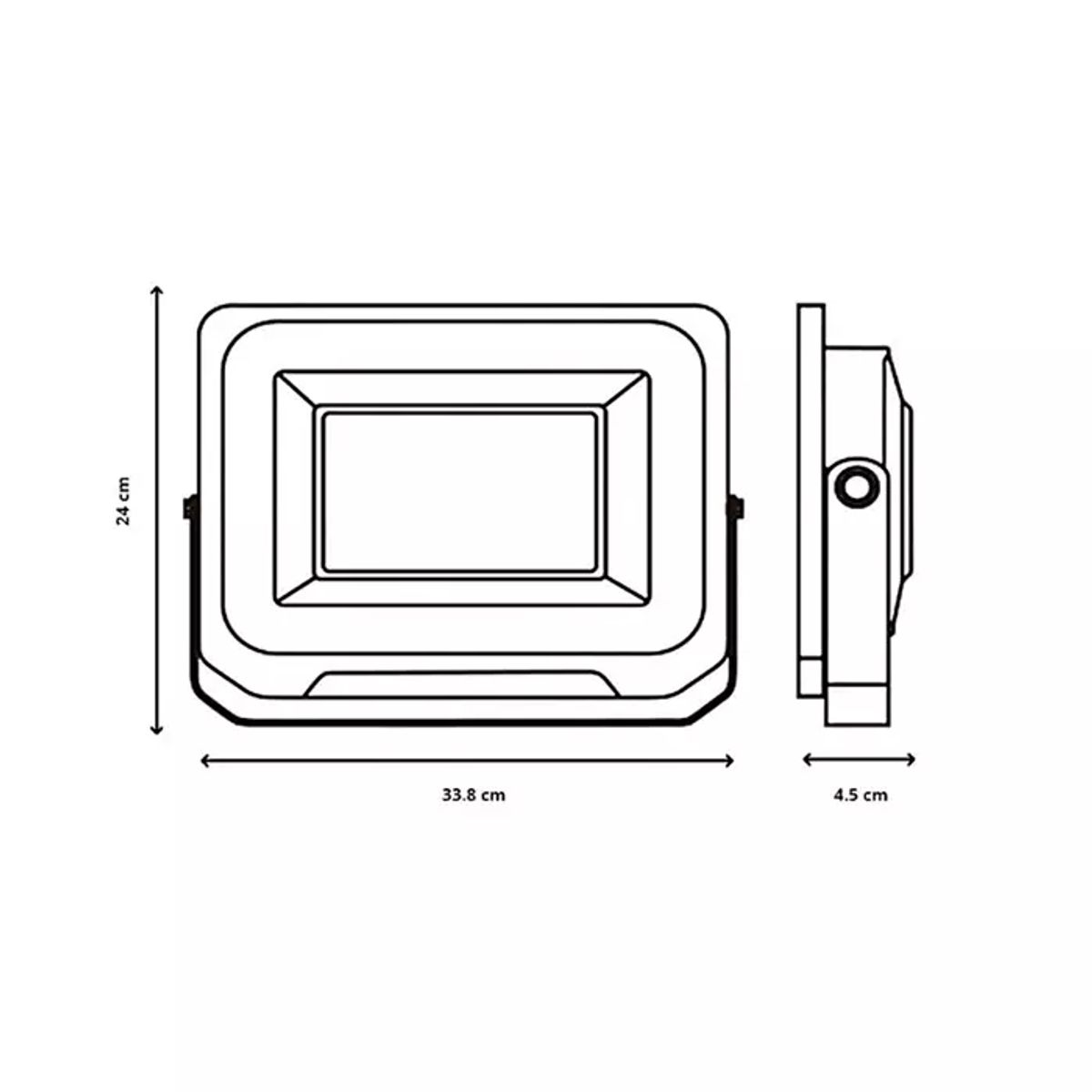GENERICO - Reflector LED  Luz Blanca 200W 18000Lm