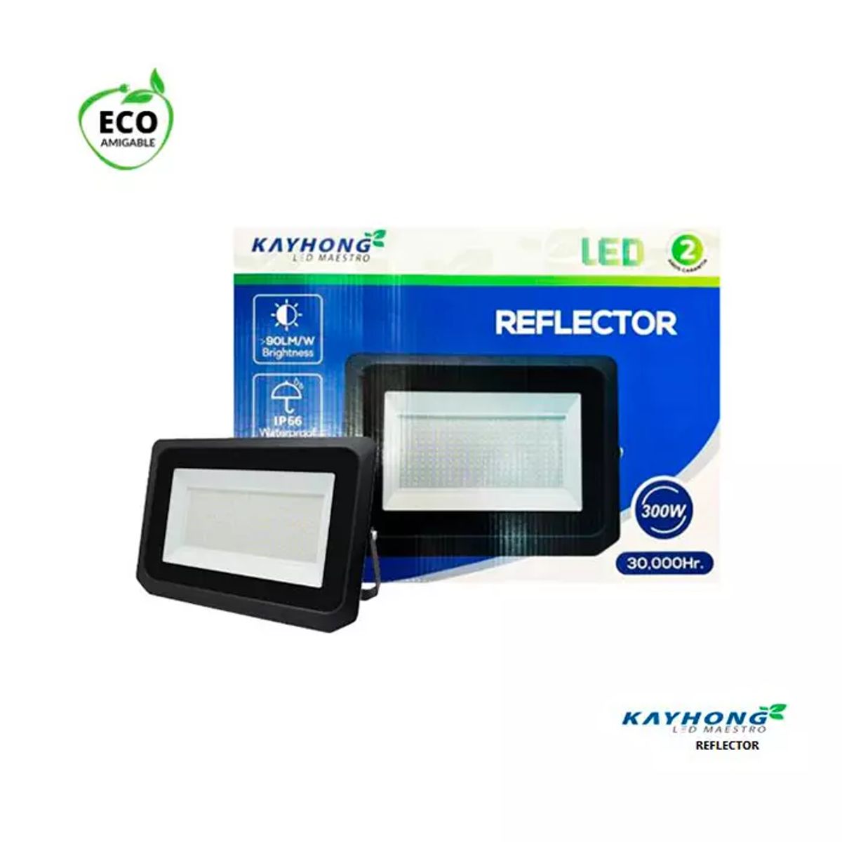 GENERICO - Reflector LED  Luz Blanca 300W 27000Lm